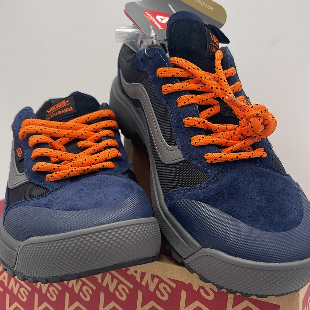 Vans WMNS Blue and Orange Sneakers Ultrarange Exo
Dress Blues/Black
VN0A5KS4LKV - Picture 5 of 16